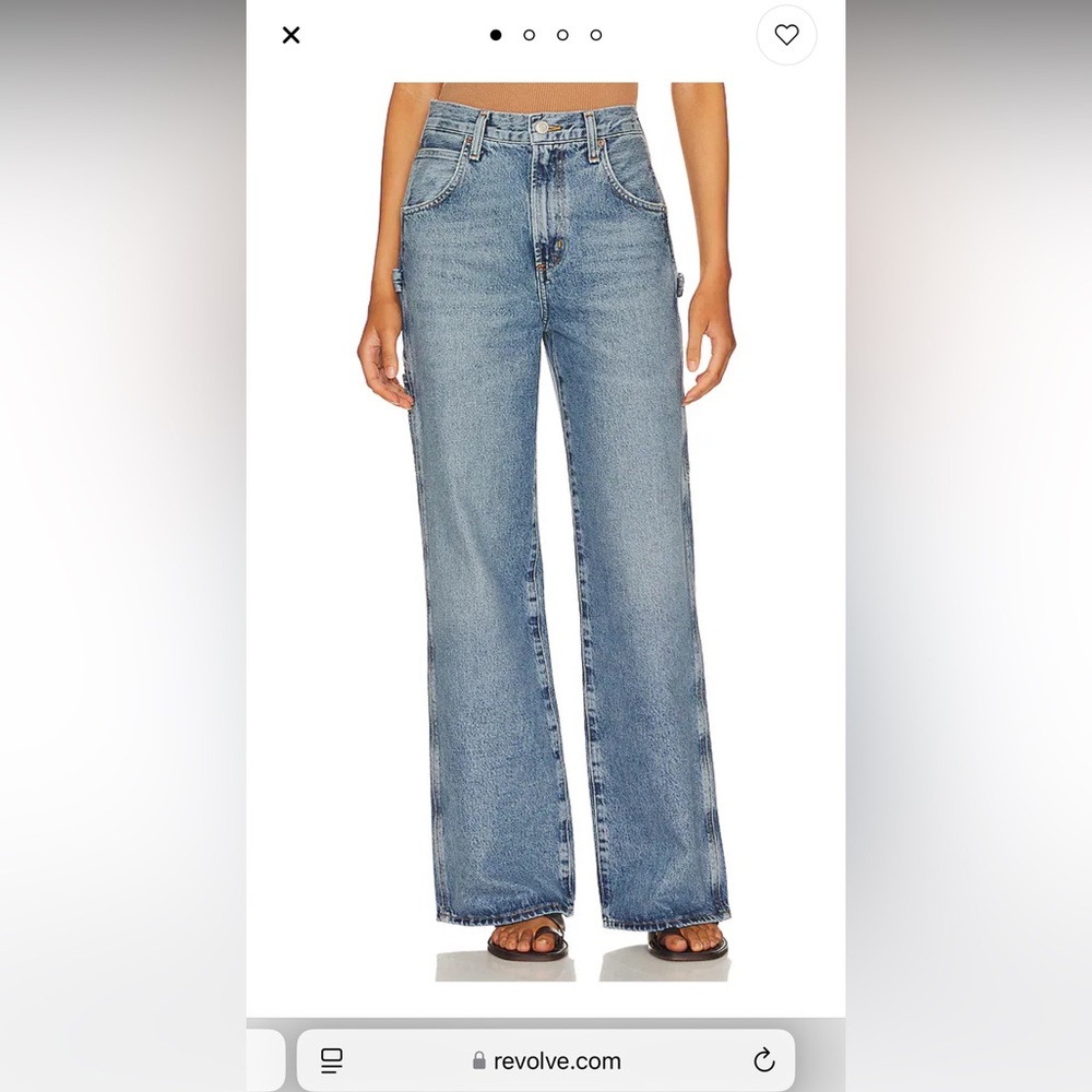 AGOLDE Magda Denim Carpenter in Entrance